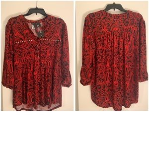 Cocomo Paisley blouse